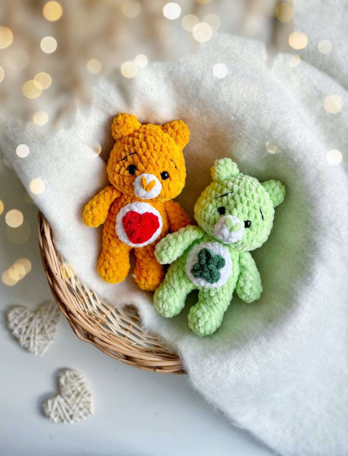 Low-Sew 6-in-1 Care Bears Crochet Pattern Bundle – PDF Digital Download