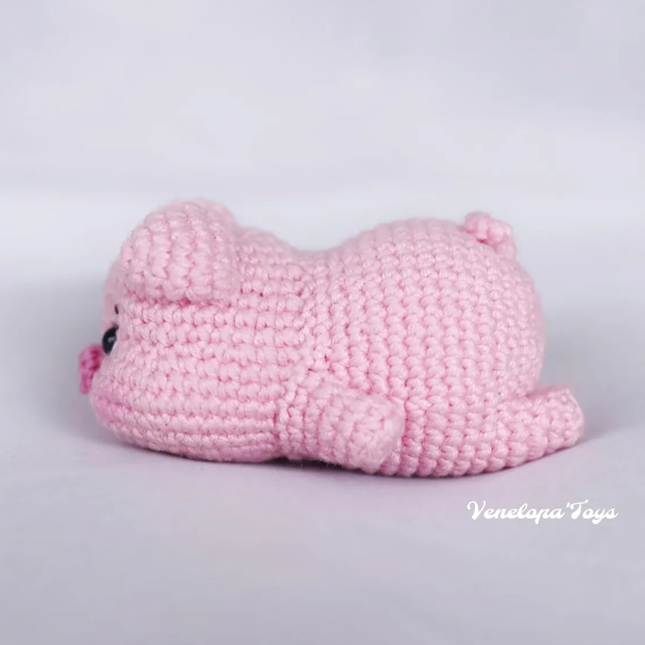 Amigurumi Piglet – PDF Crochet Pattern (Digital Download)