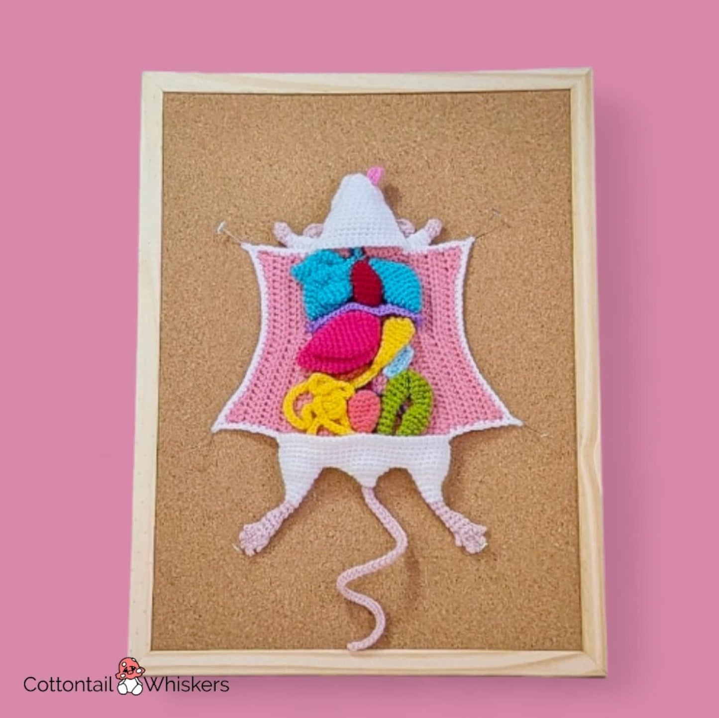 Crochet Rat Dissection Biology Pattern