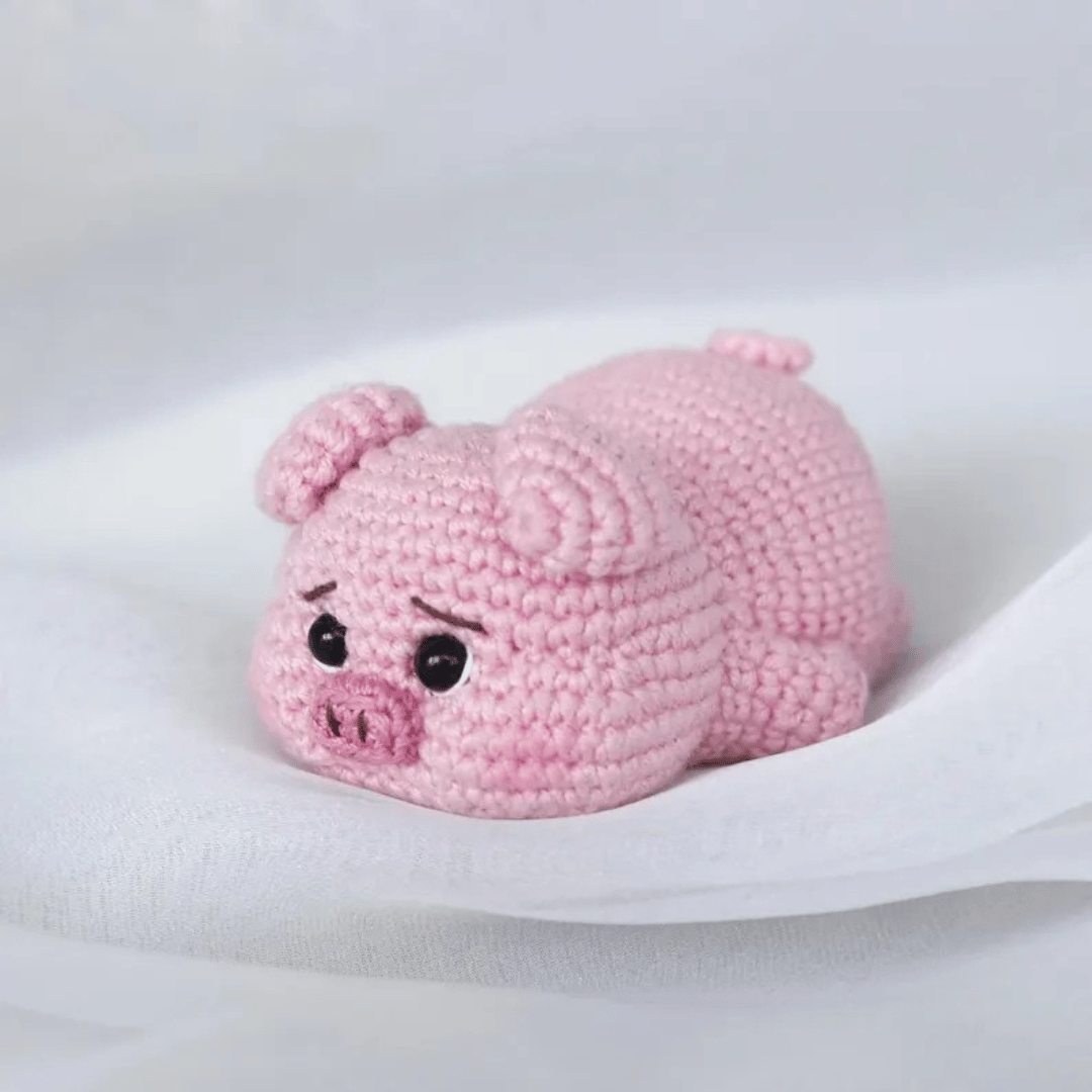 🐷🐥🐻🐘 The Squishy Cuties Crochet Bundle – 4 Adorable Amigurumi Patterns! 🌟