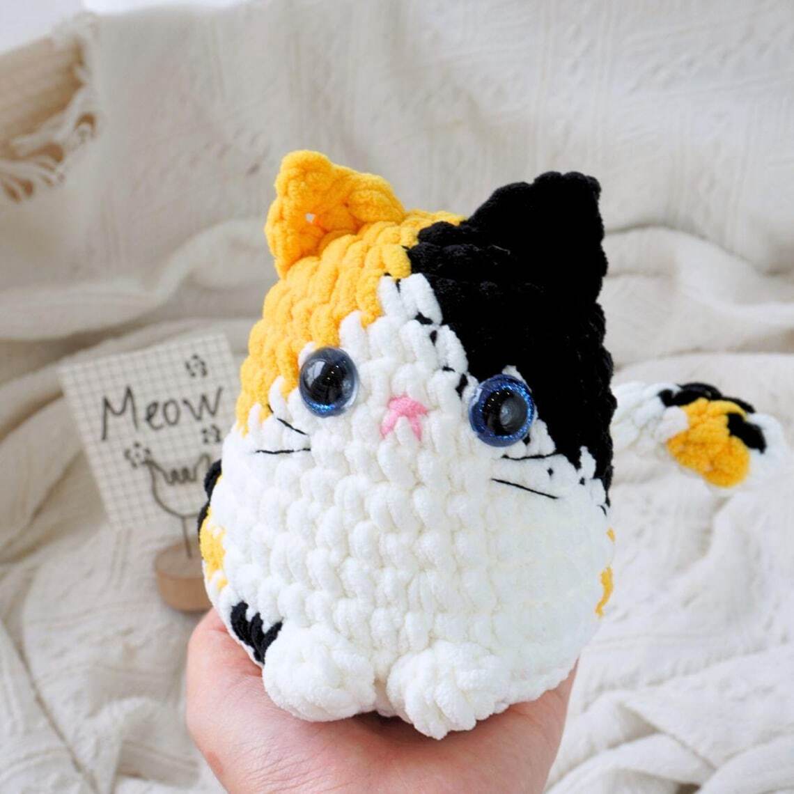 7-in-1 Chonky Cats Crochet Pattern Bundle – Easy-to-Follow PDF