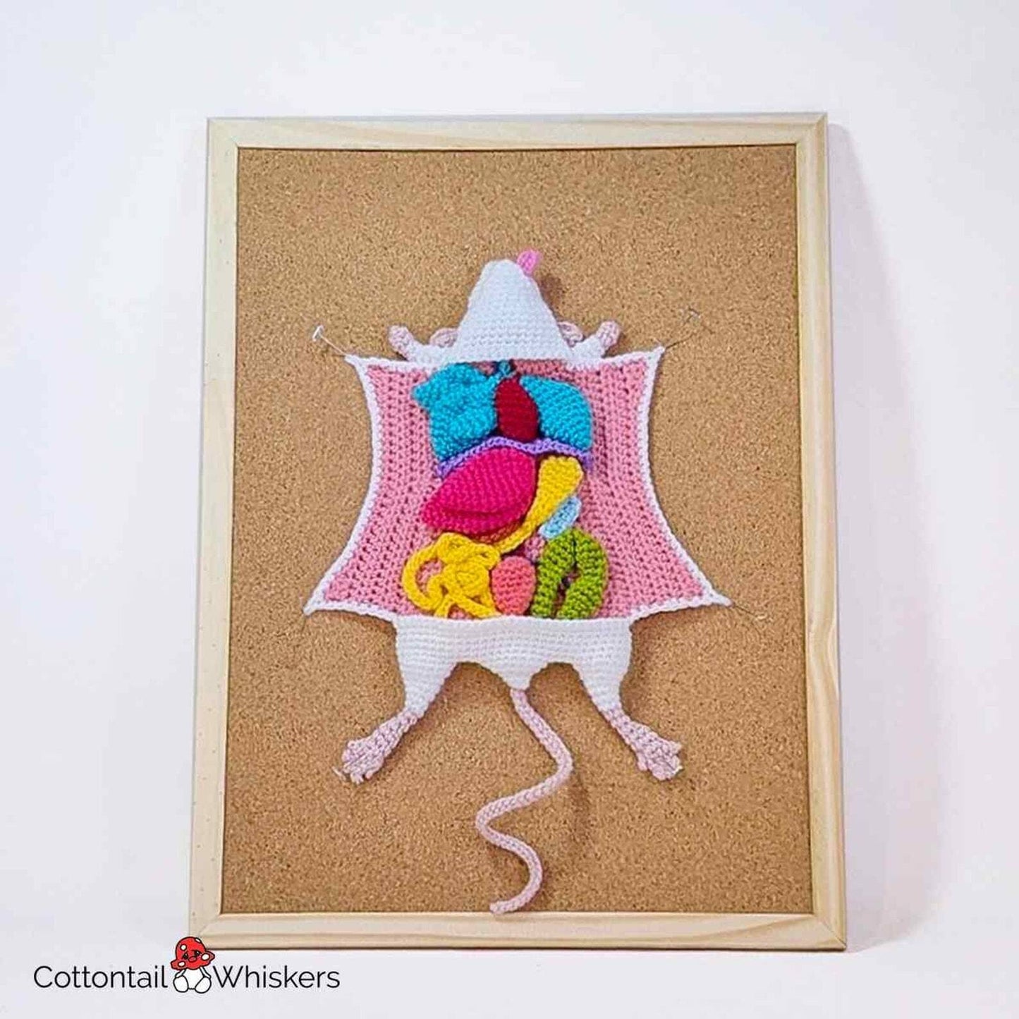 Crochet Rat Dissection Biology Pattern