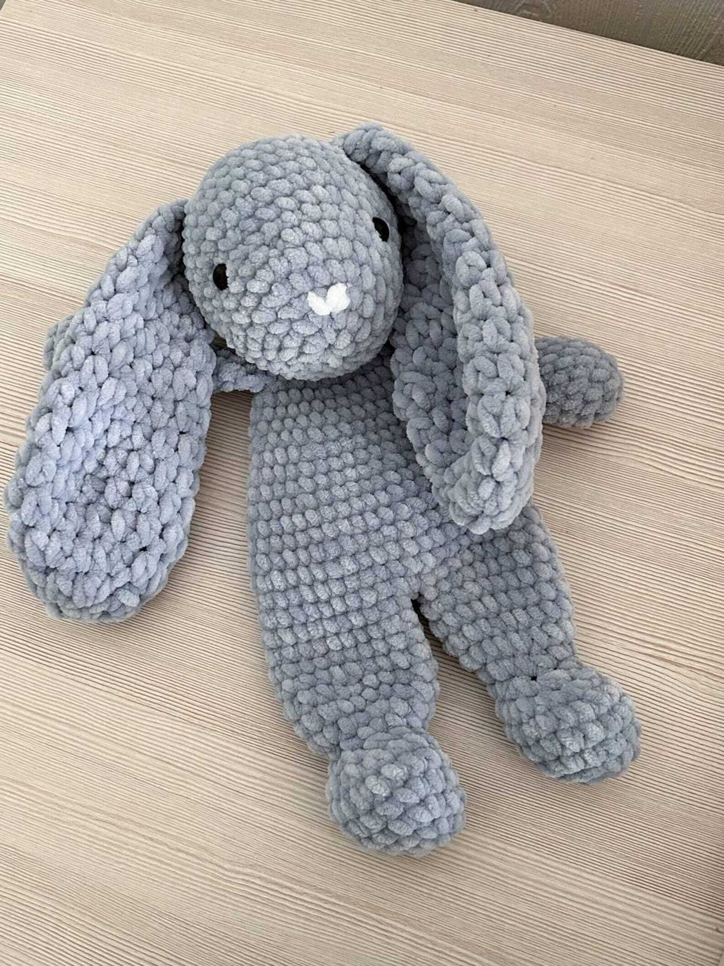 Crochet bunny snuggler pattern Amigurumi