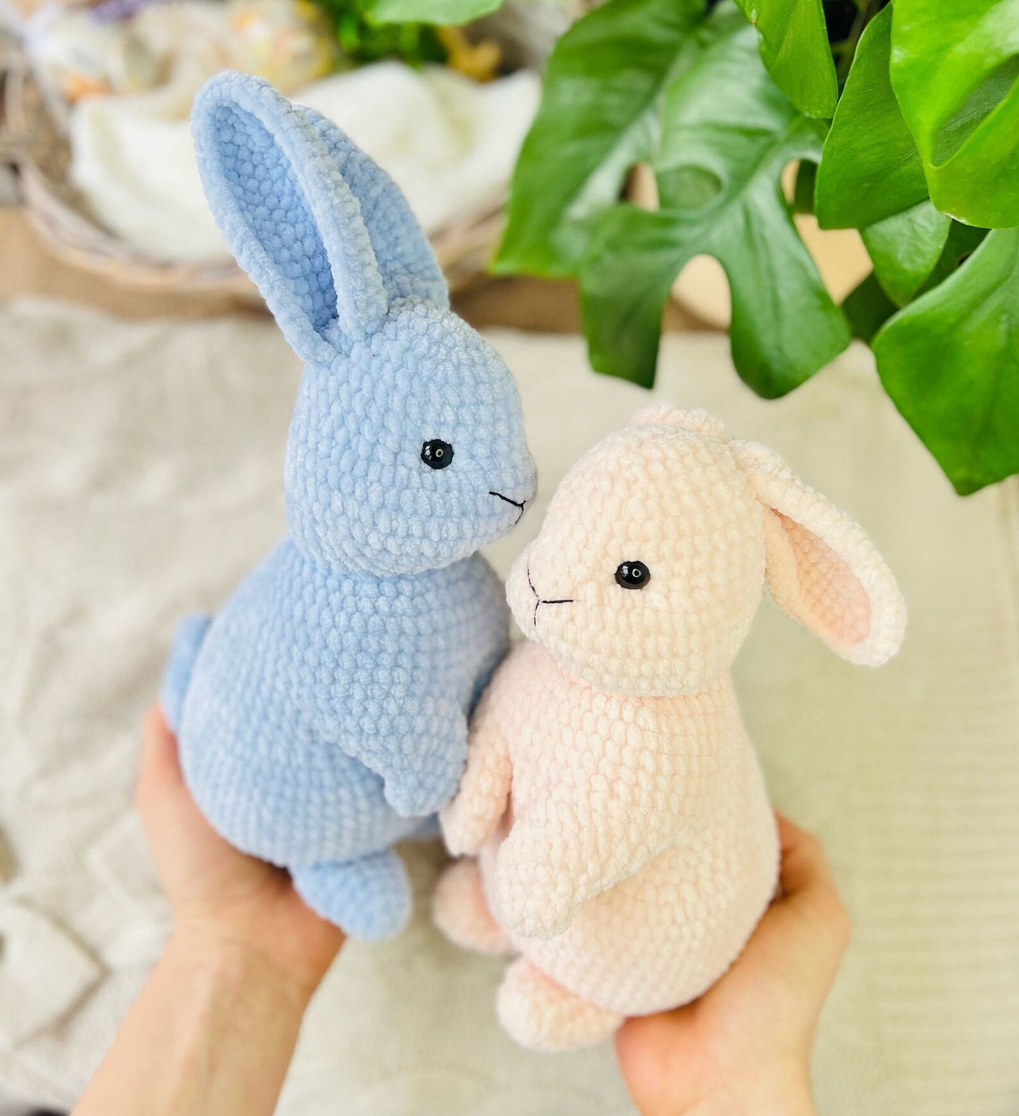 Crochet Pattern cute rabbit