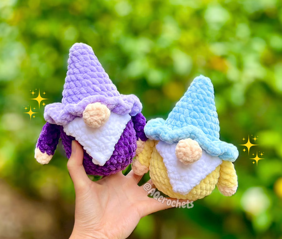 No Sew Gnome Crochet Pattern