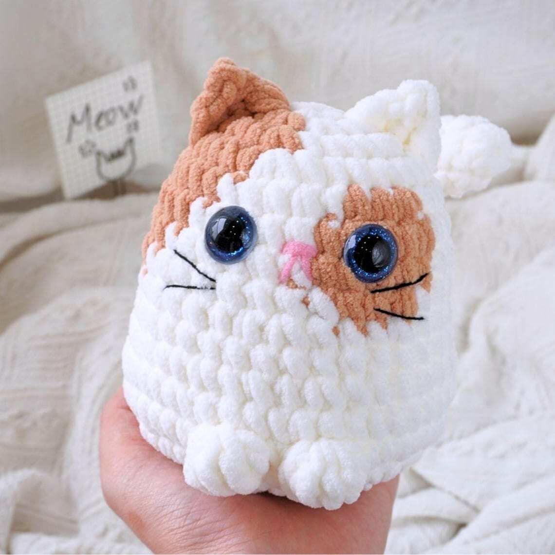 7-in-1 Chonky Cats Crochet Pattern Bundle – Easy-to-Follow PDF