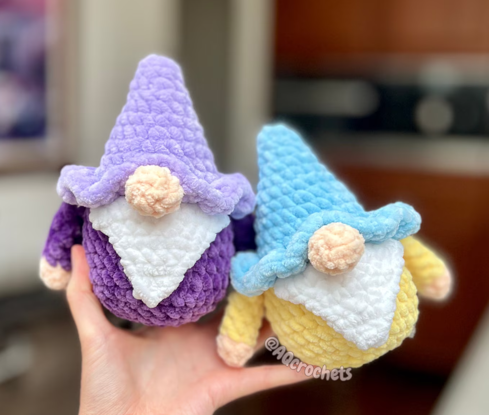 No Sew Gnome Crochet Pattern