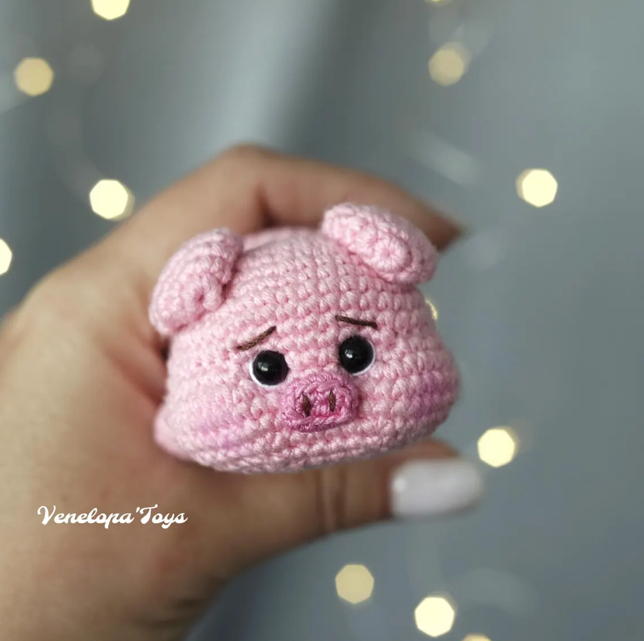 Amigurumi Piglet – PDF Crochet Pattern (Digital Download)