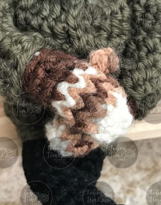 Bernie's Mittens Crochet Doll Pattern PDF Instant Download