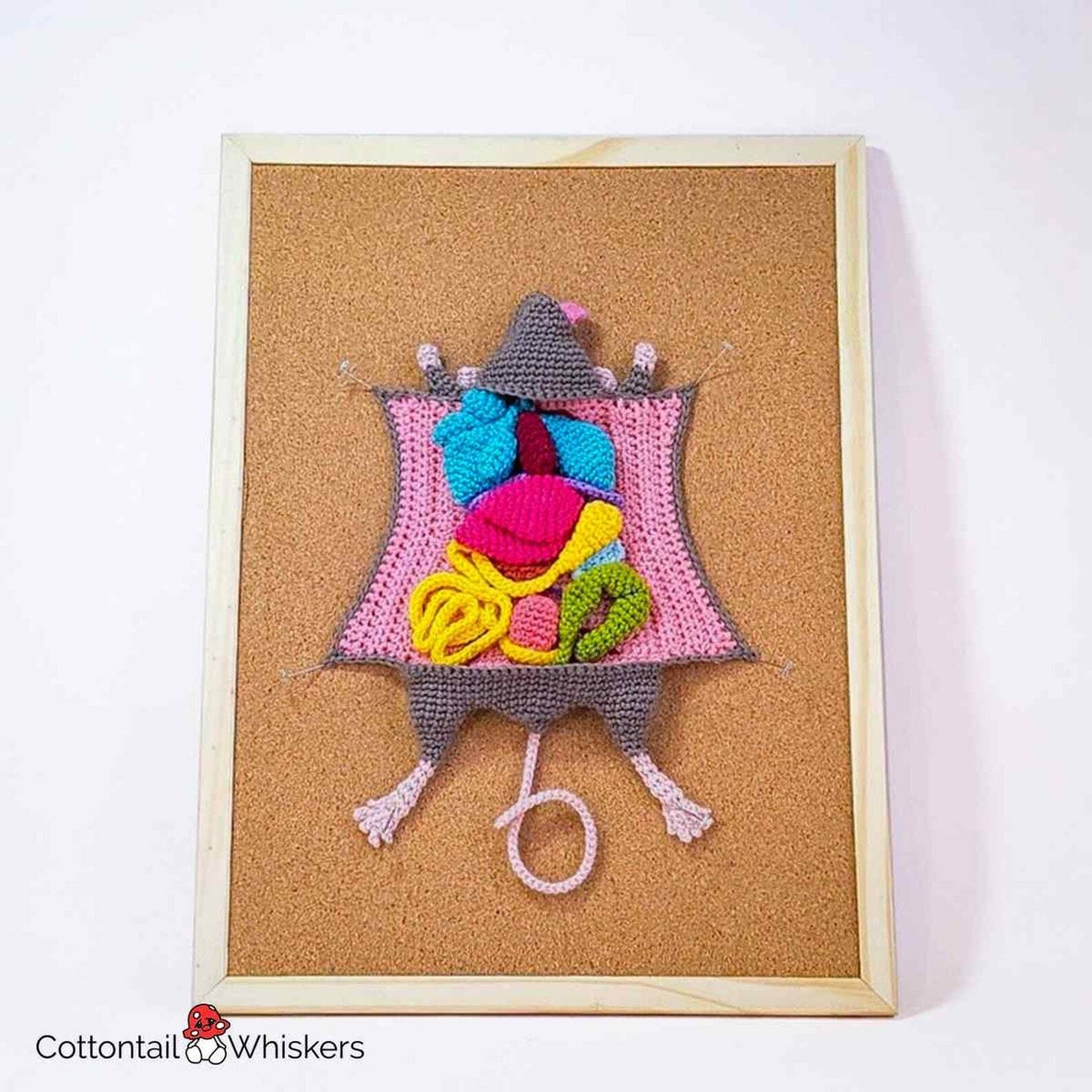 Crochet Rat Dissection Biology Pattern