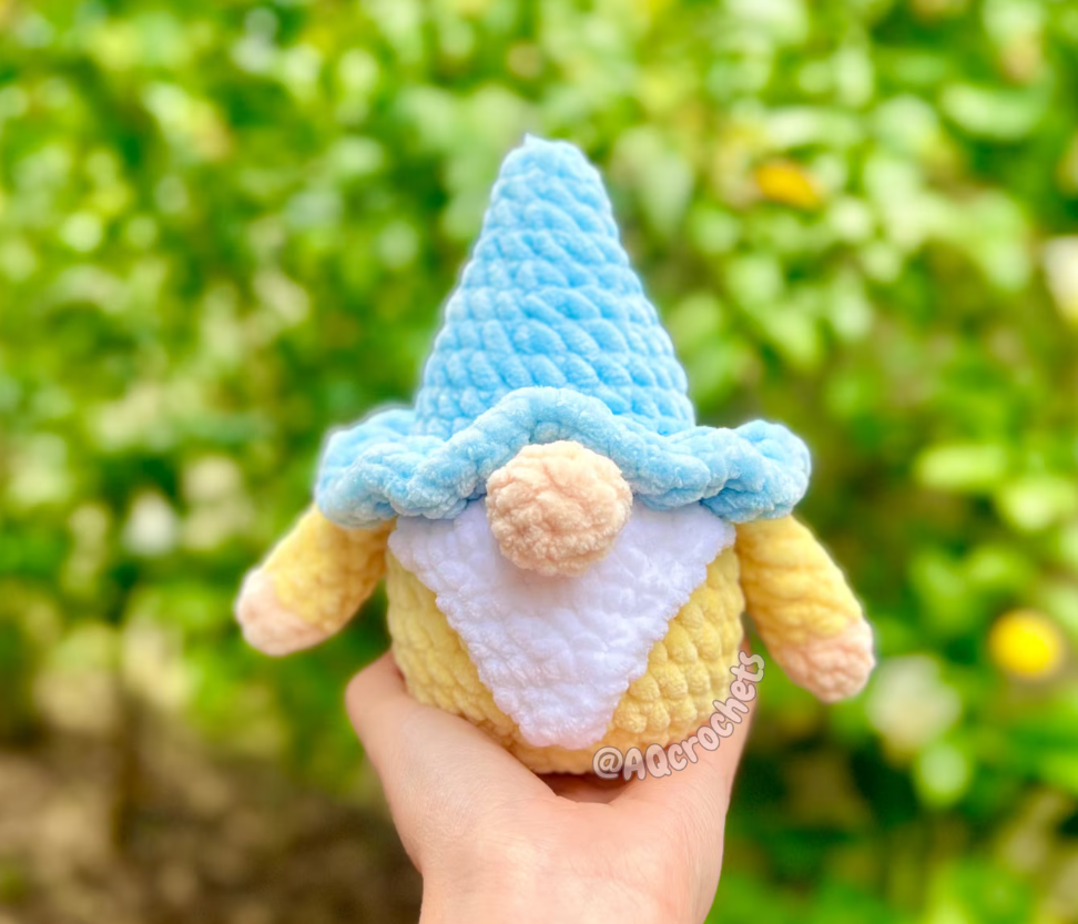 No Sew Gnome Crochet Pattern