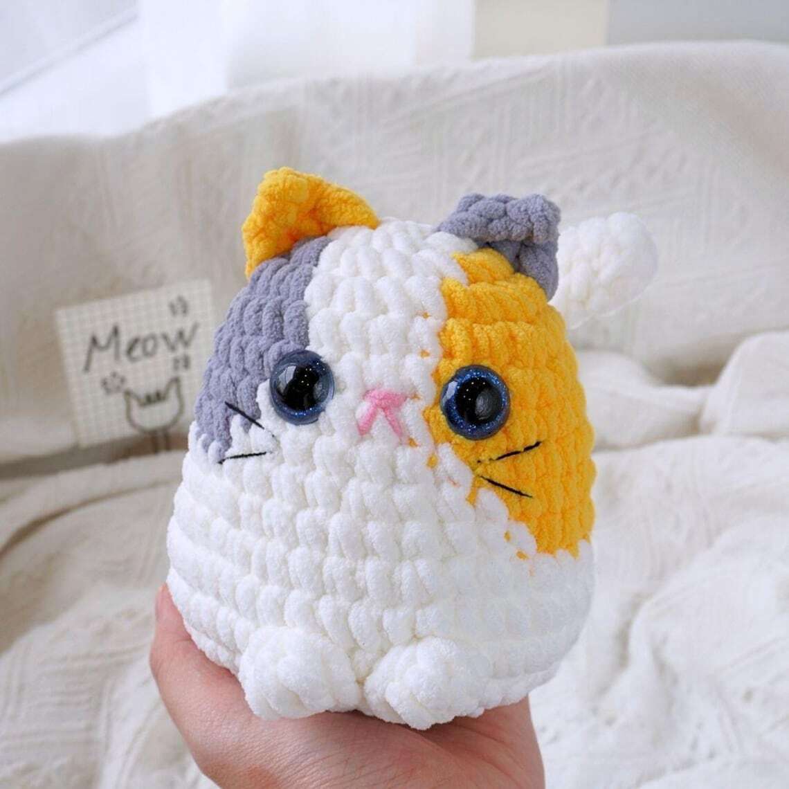 7-in-1 Chonky Cats Crochet Pattern Bundle – Easy-to-Follow PDF