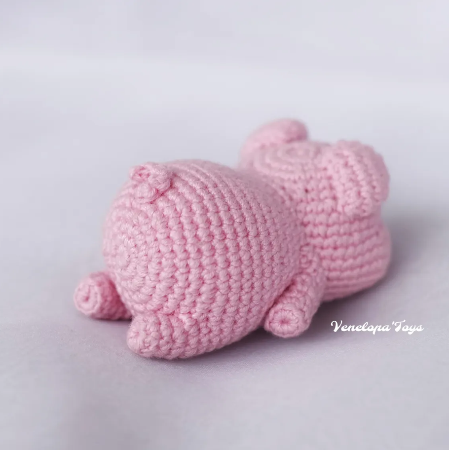 Amigurumi Piglet – PDF Crochet Pattern (Digital Download)