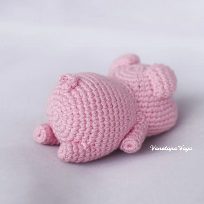 Amigurumi Piglet – PDF Crochet Pattern (Digital Download)