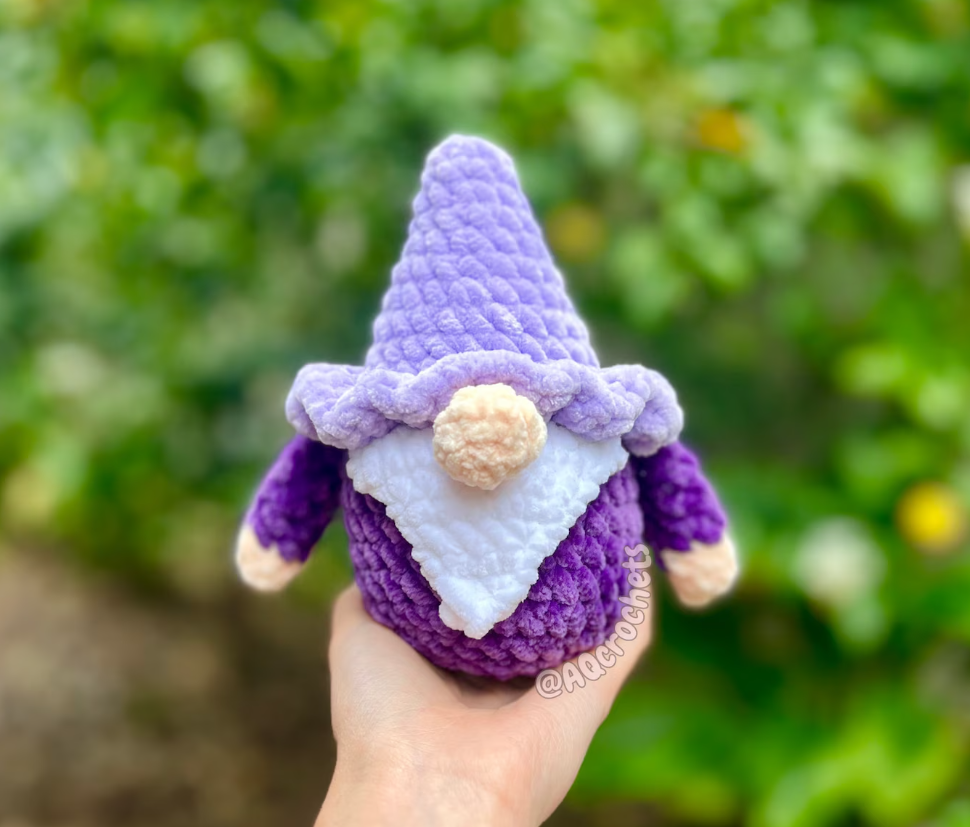 No Sew Gnome Crochet Pattern