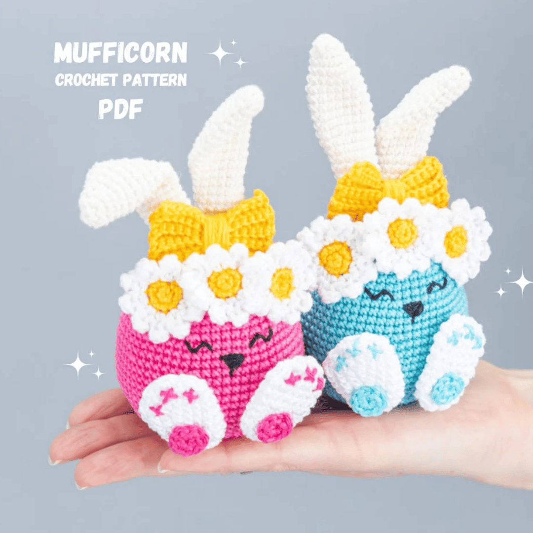 🌸🐰 The Ultimate Easter Crochet Bundle – Sweet, Festive, and Full of Charm! 🧺✨