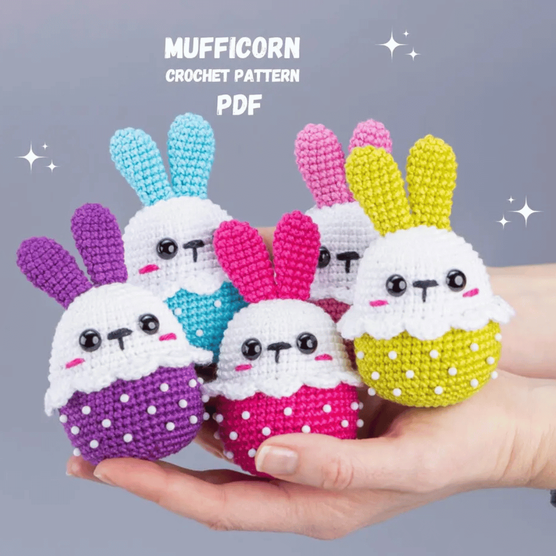 🌸🐰 The Ultimate Easter Crochet Bundle – Sweet, Festive, and Full of Charm! 🧺✨