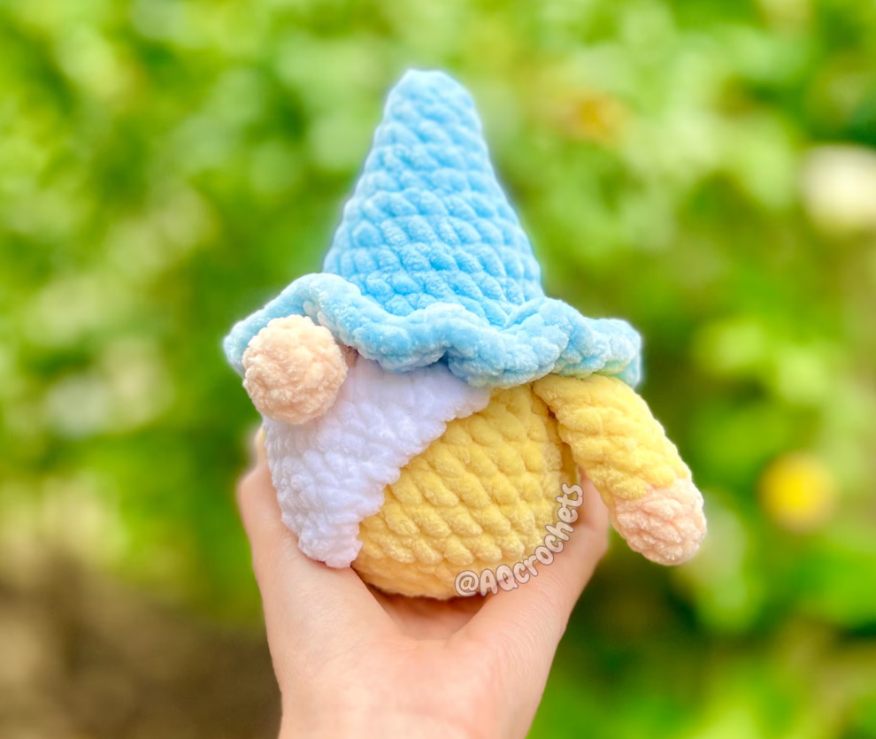 No Sew Gnome Crochet Pattern