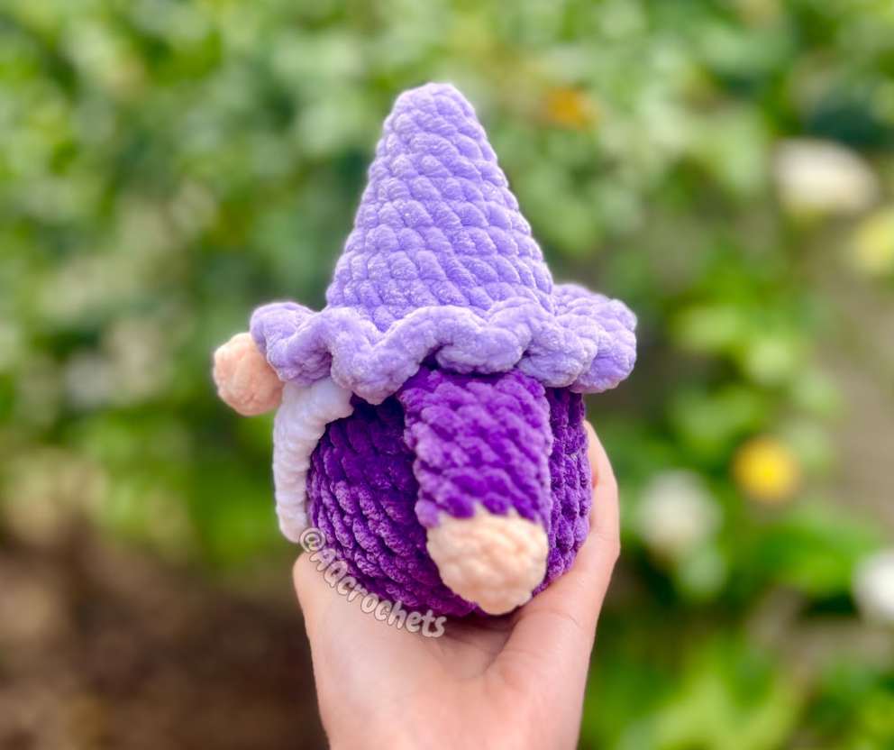 No Sew Gnome Crochet Pattern