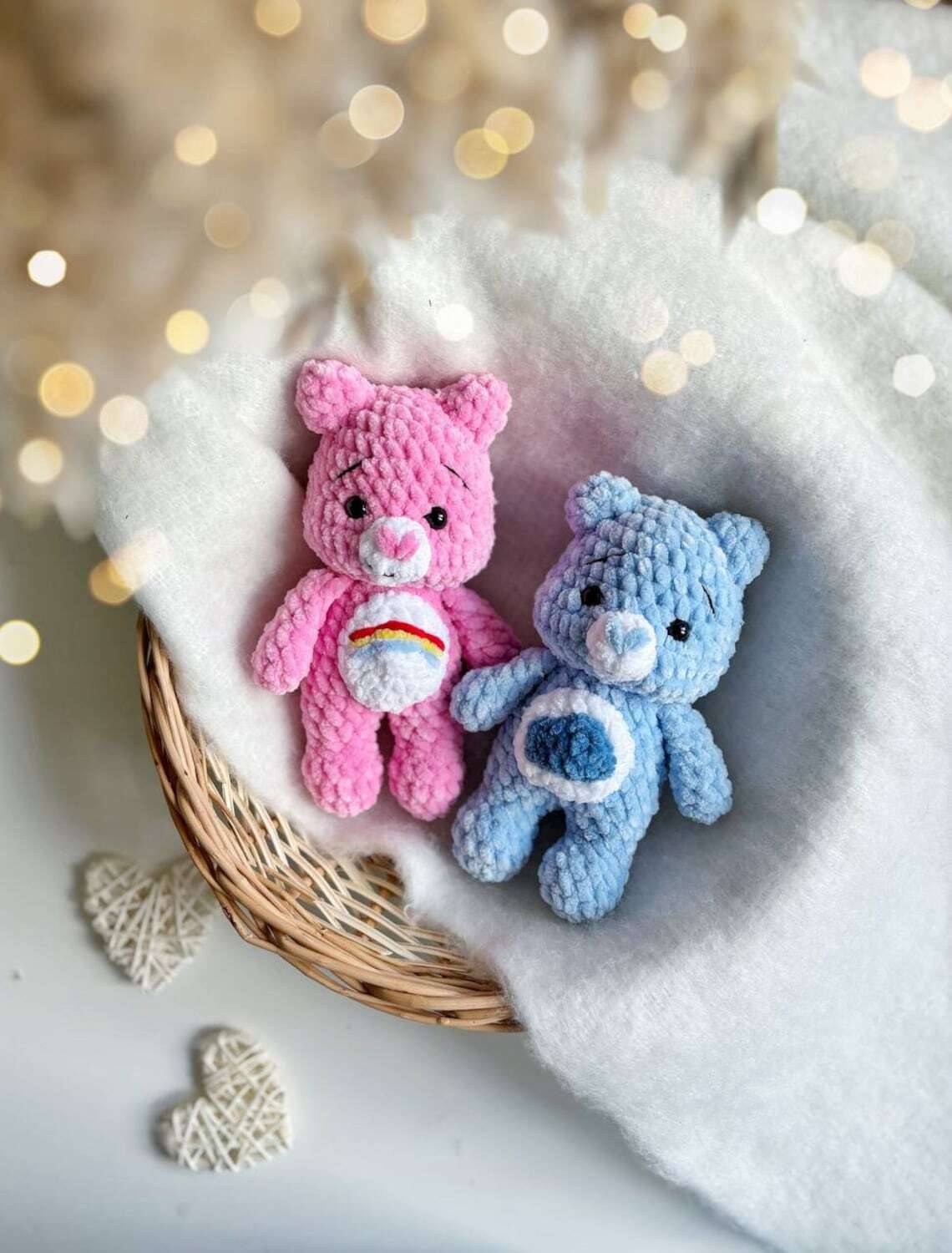 Low-Sew 6-in-1 Care Bears Crochet Pattern Bundle – PDF Digital Download