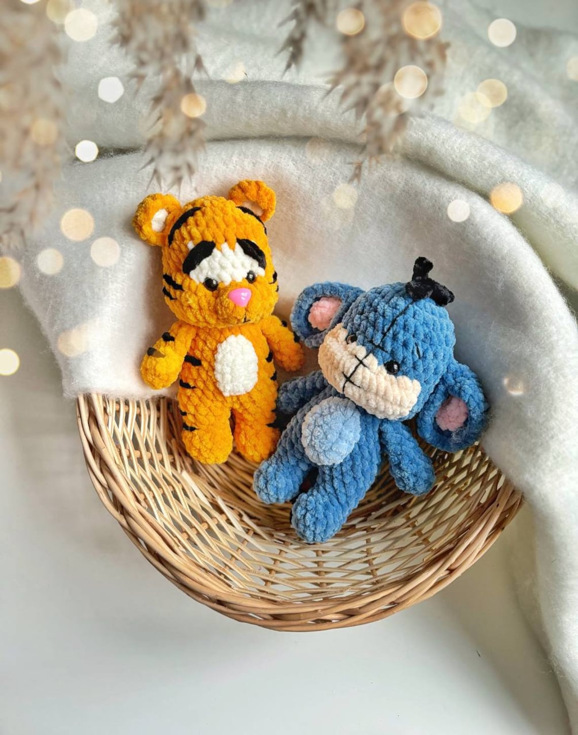 Low-Sew 6-in-1 Crochet Pattern Bundle – Winnie the Pooh & Friends (PDF Download)